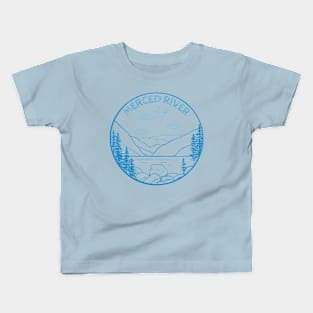 Merced River California Kids T-Shirt